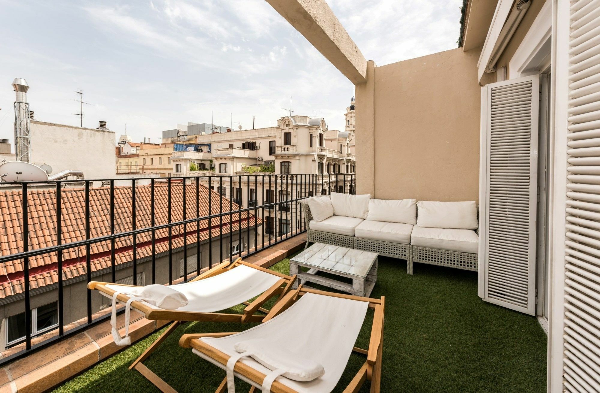 Gran Via Terrace City Center Madrid Eksteriør billede